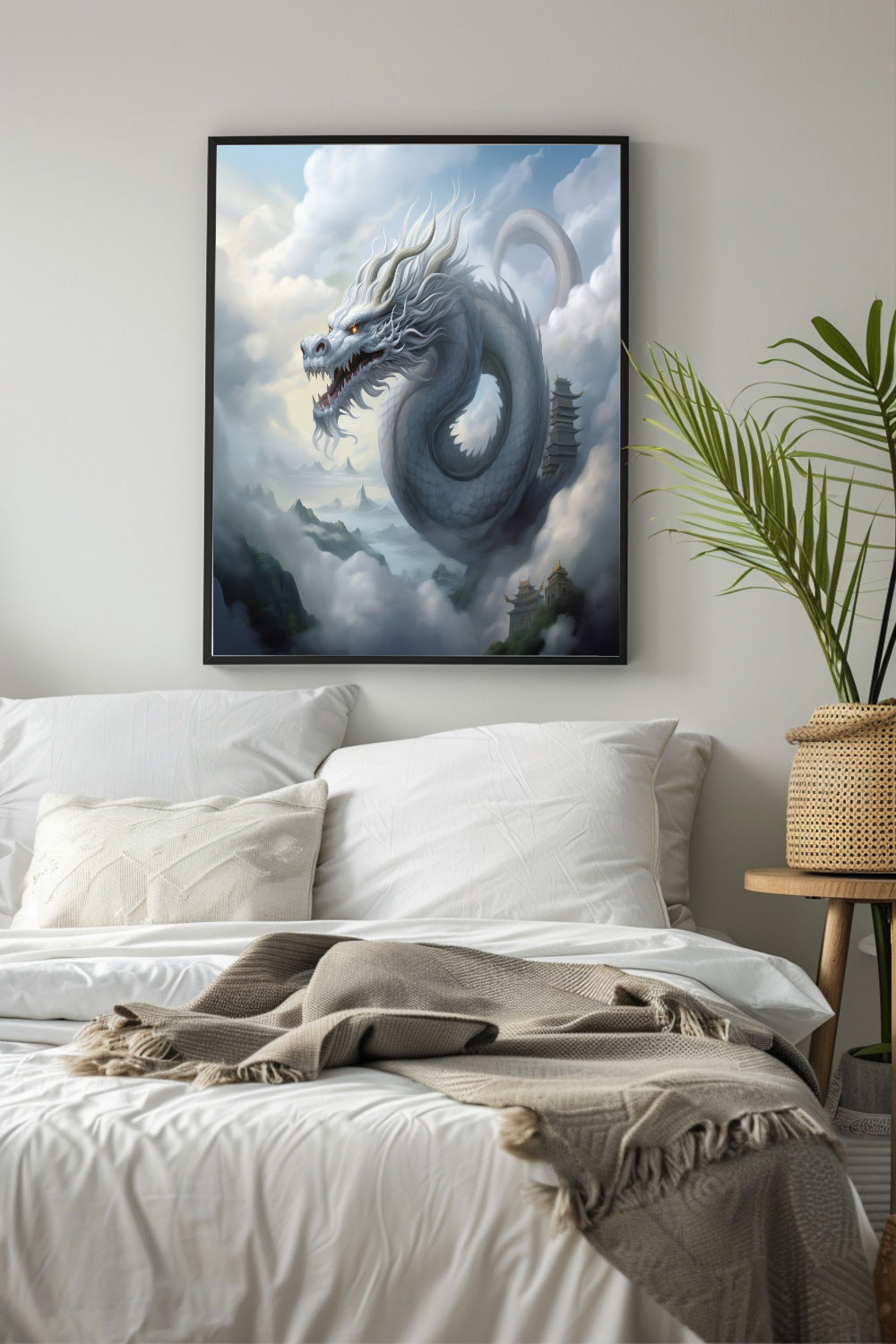 Mystical Mist Dragon Matte Vertical Posters MysMuse - Premium Matte Vertical Posters from MysMuse - Just $16.95! Shop now at Mysterious Muse