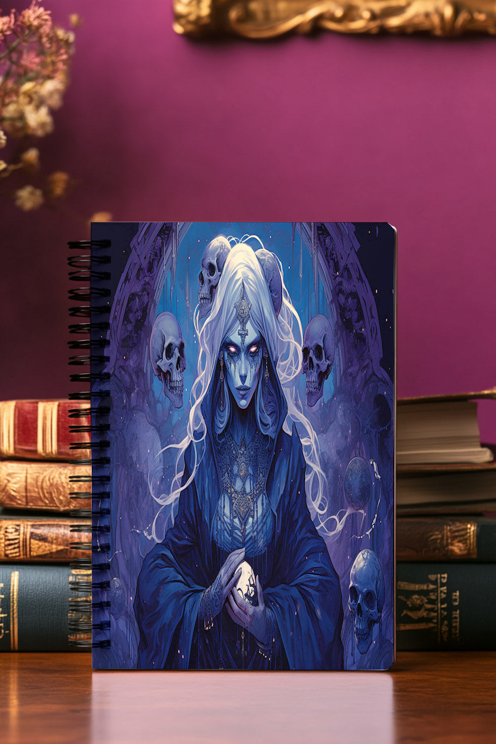 Necromancer's Reign Spiral Notebook MysMuse - Premium Spiral Notebook from MysMuse - Just $14.99! Shop now at Mysterious Muse