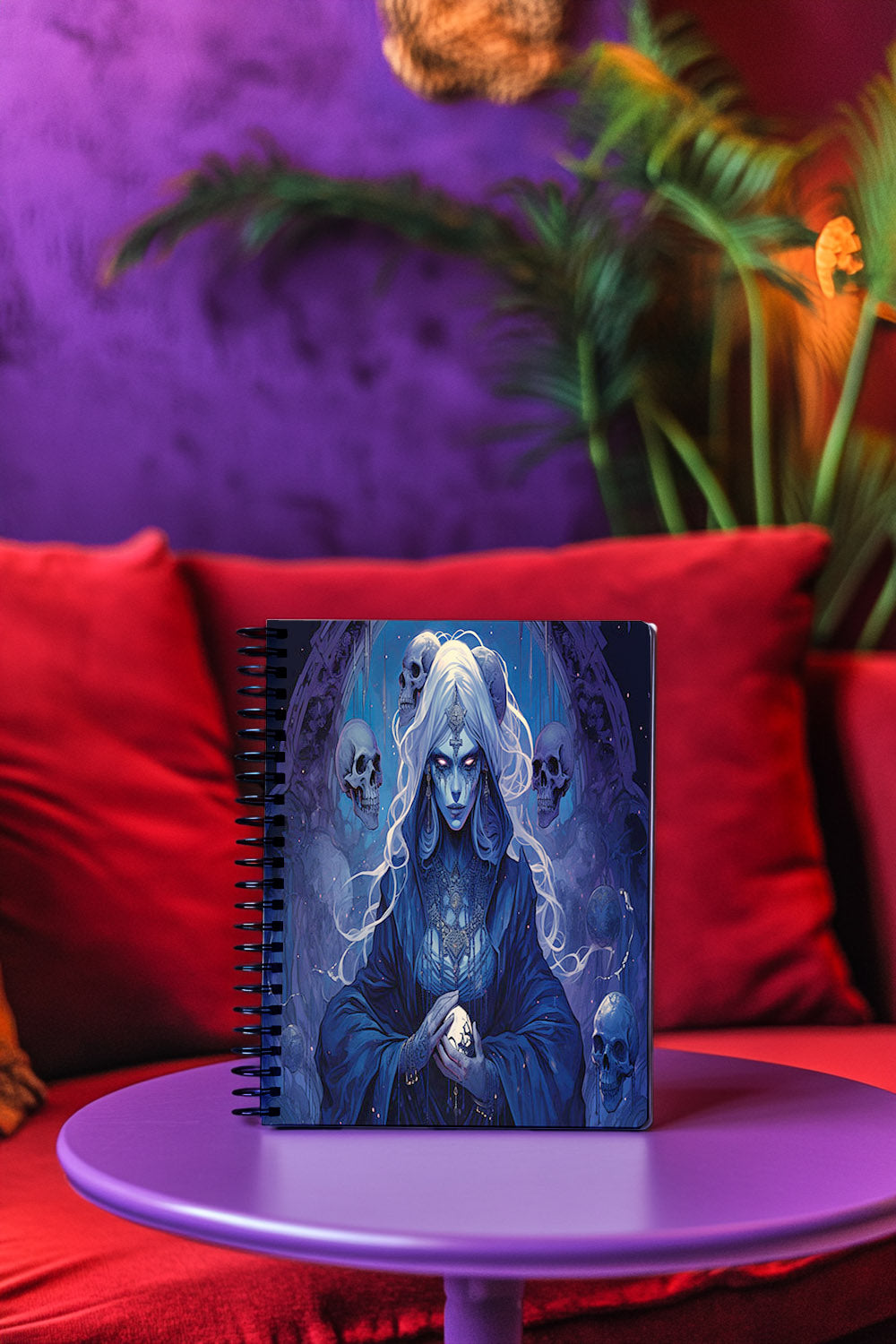 Necromancer's Reign Spiral Notebook MysMuse - Premium Spiral Notebook from MysMuse - Just $14.99! Shop now at Mysterious Muse