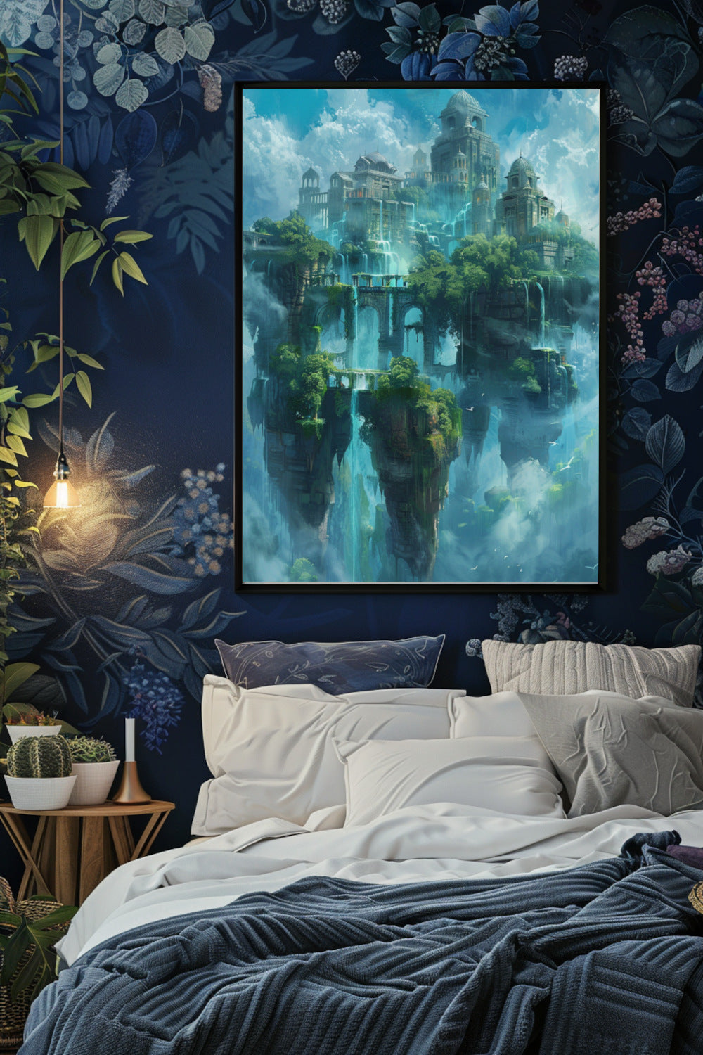 Floating Islands Matte Vertical Posters MysMuse - Premium Matte Vertical Posters from MysMuse - Just $16.95! Shop now at Mysterious Muse