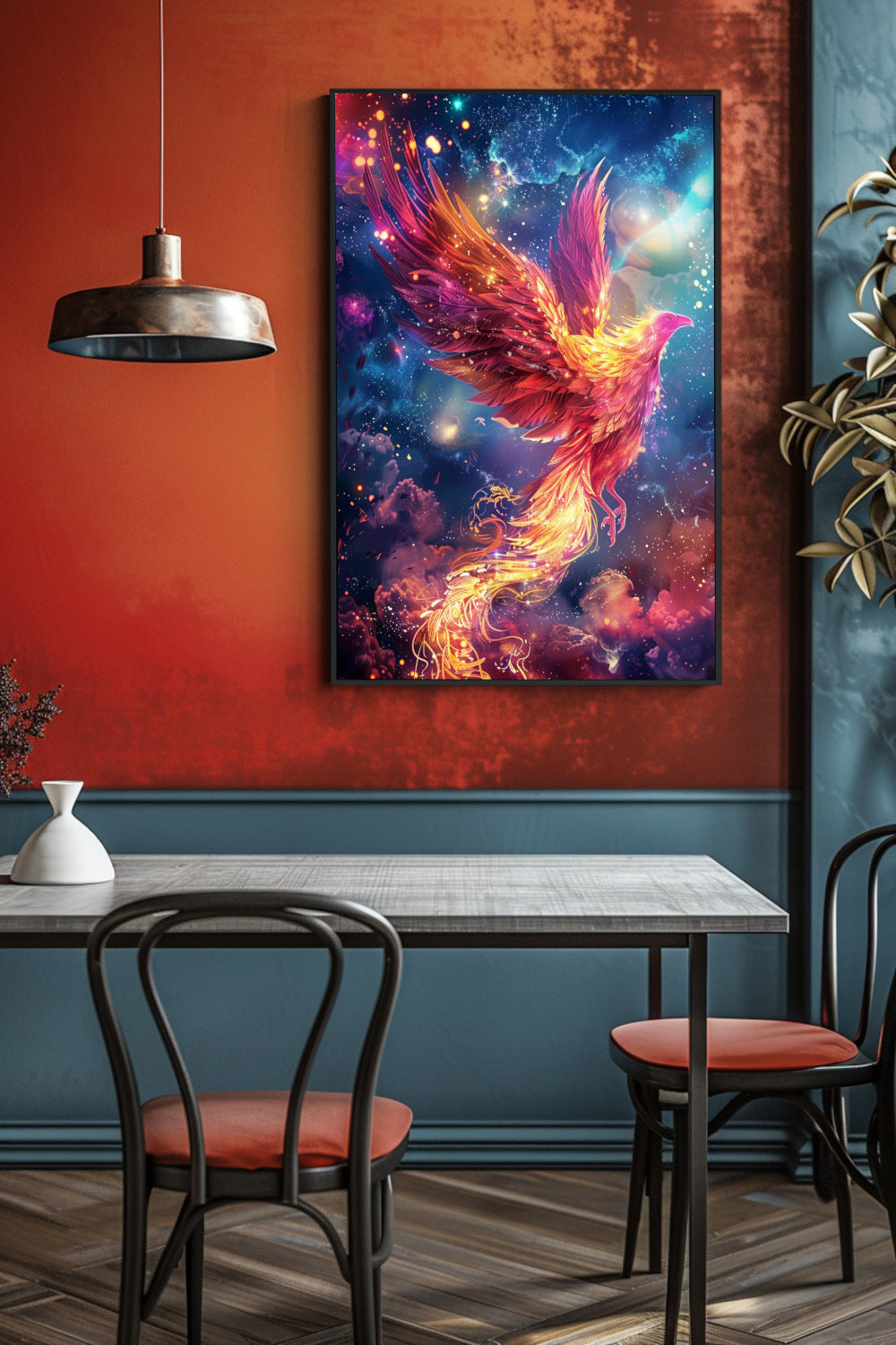 Astral Phoenix Matte Vertical Posters MysMuse. - Premium Matte Vertical Posters from MysMuse - Just $16.95! Shop now at Mysterious Muse