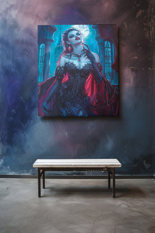 Sanguine Countess Matte Canvas Prints MysMuse - Premium Matte Canvas Prints from MysMuse - Just $41.99! Shop now at Mysterious Muse