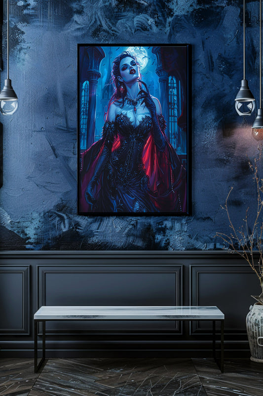 Sanguine Countess Matte Vertical Posters MysMuse. - Premium Matte Vertical Posters from MysMuse - Just $16.95! Shop now at Mysterious Muse