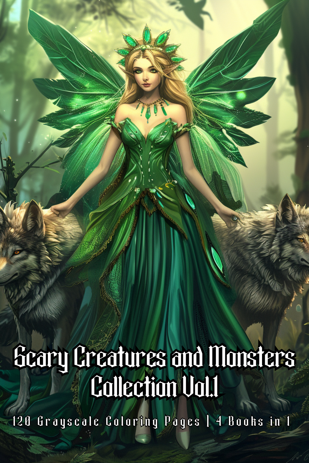 Scary Creatures and Monsters Collection Vol.1 by Mysterious Muse - Premium Coloring Book from Mysterious Muse - Just $18.99! Shop now at Mysterious Muse