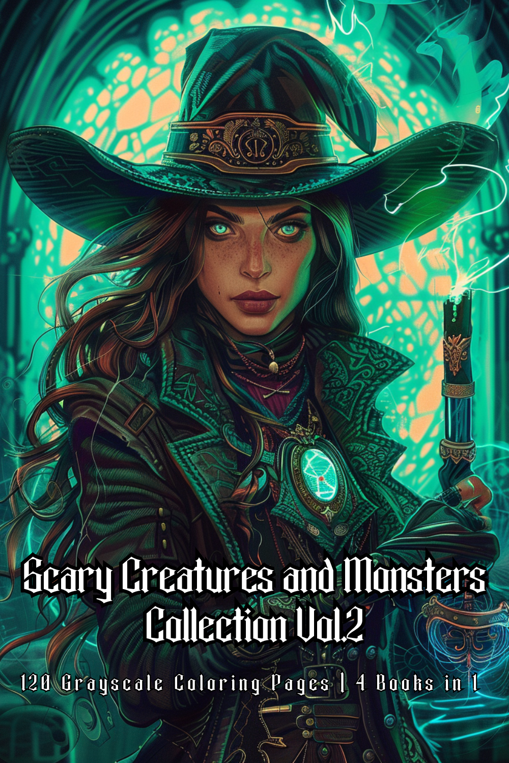 Scary Creatures and Monsters Collection Vol.2 by Mysterious Muse - Premium Coloring Book from Mysterious Muse - Just $18.99! Shop now at Mysterious Muse