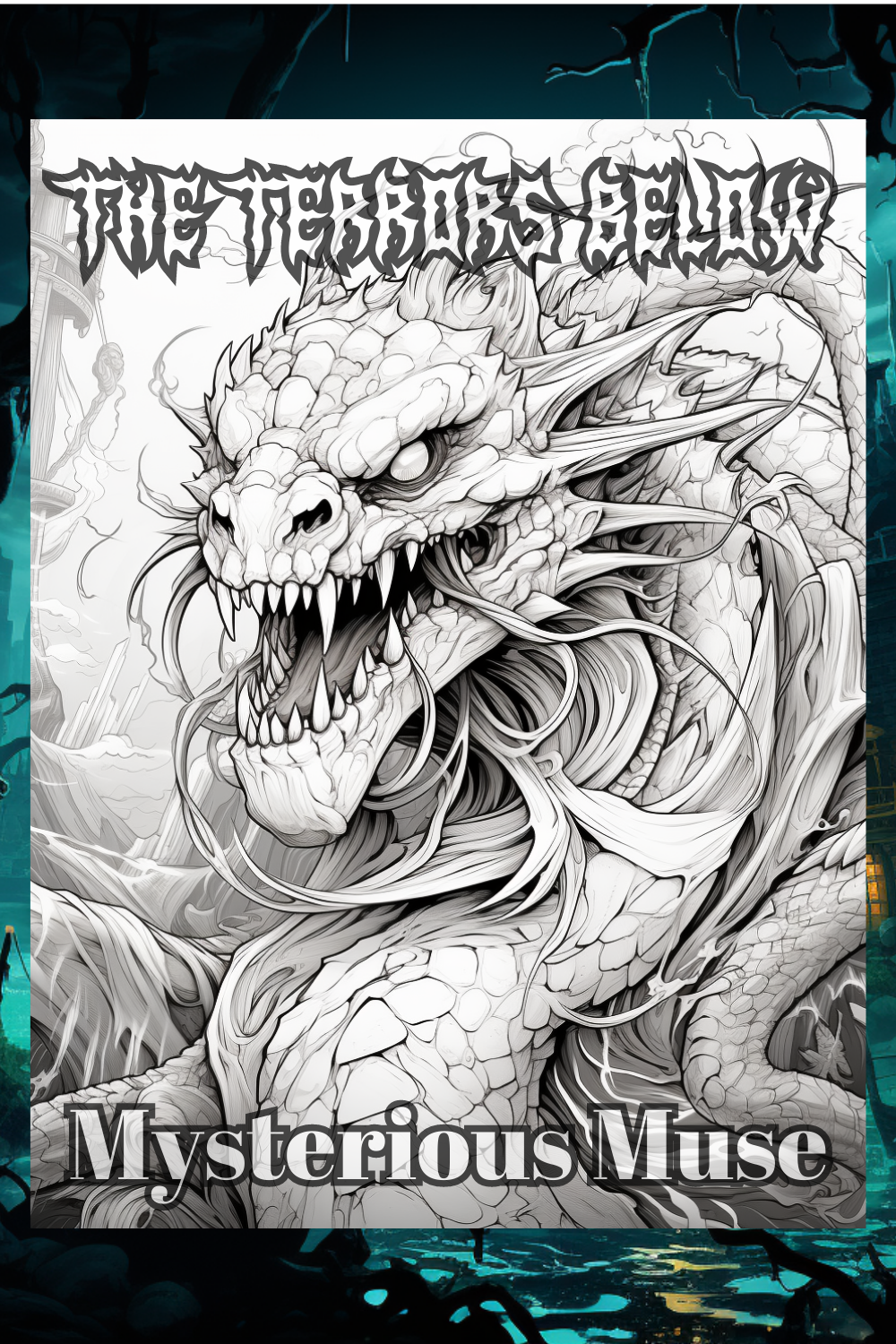 Scary Creatures and Monsters Collection Vol.1 by Mysterious Muse - Premium Coloring Book from Mysterious Muse - Just $18.99! Shop now at Mysterious Muse