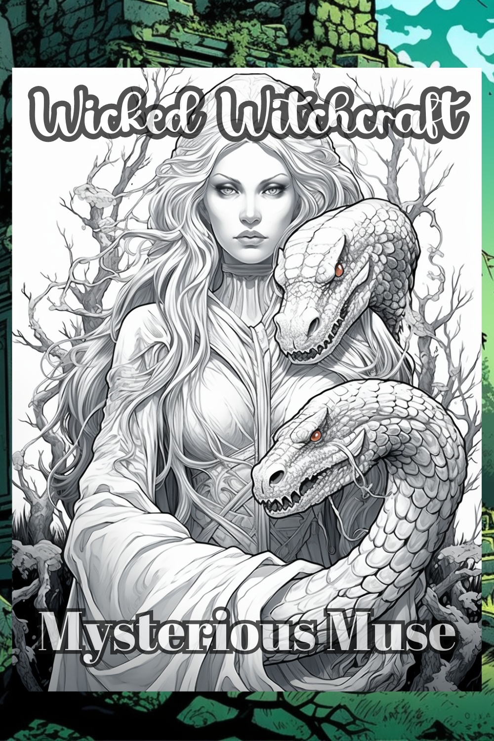 Scary Creatures and Monsters Collection Vol.2 by Mysterious Muse - Premium Coloring Book from Mysterious Muse - Just $18.99! Shop now at Mysterious Muse