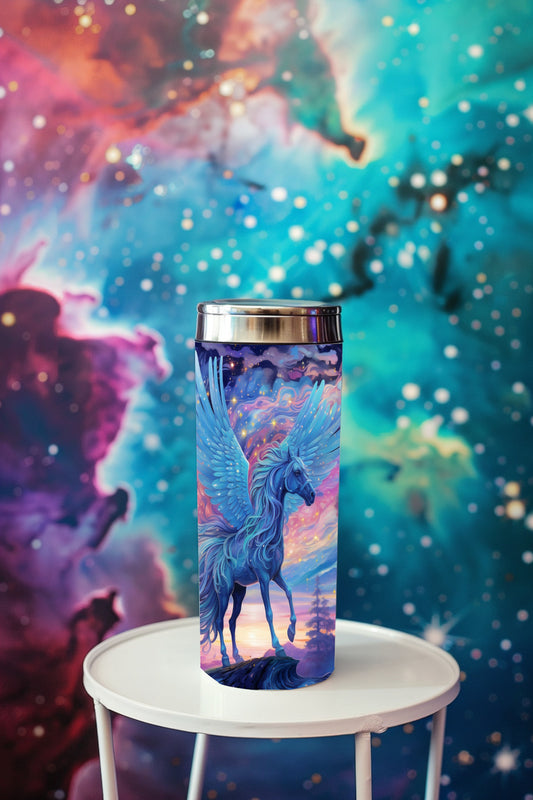 Celestial Pegasus Steel Tumbler Drinkware MysMuse - Premium Tumbler from MysMuse - Just $37.95! Shop now at Mysterious Muse