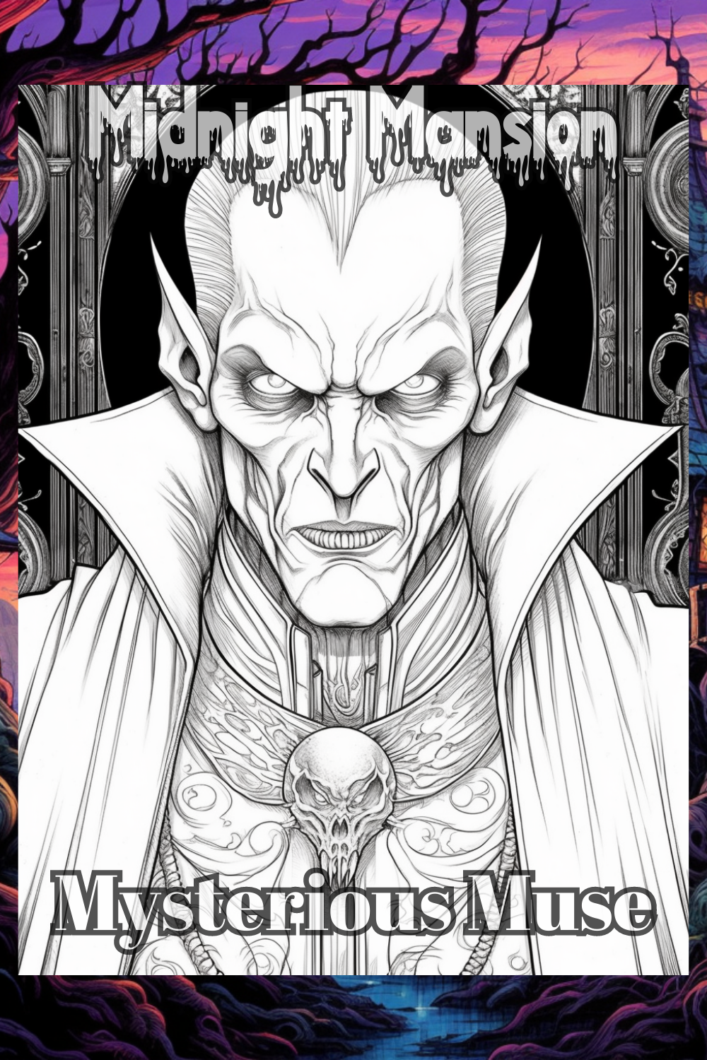 Scary Creatures and Monsters Collection Vol.1 by Mysterious Muse - Premium Coloring Book from Mysterious Muse - Just $18.99! Shop now at Mysterious Muse