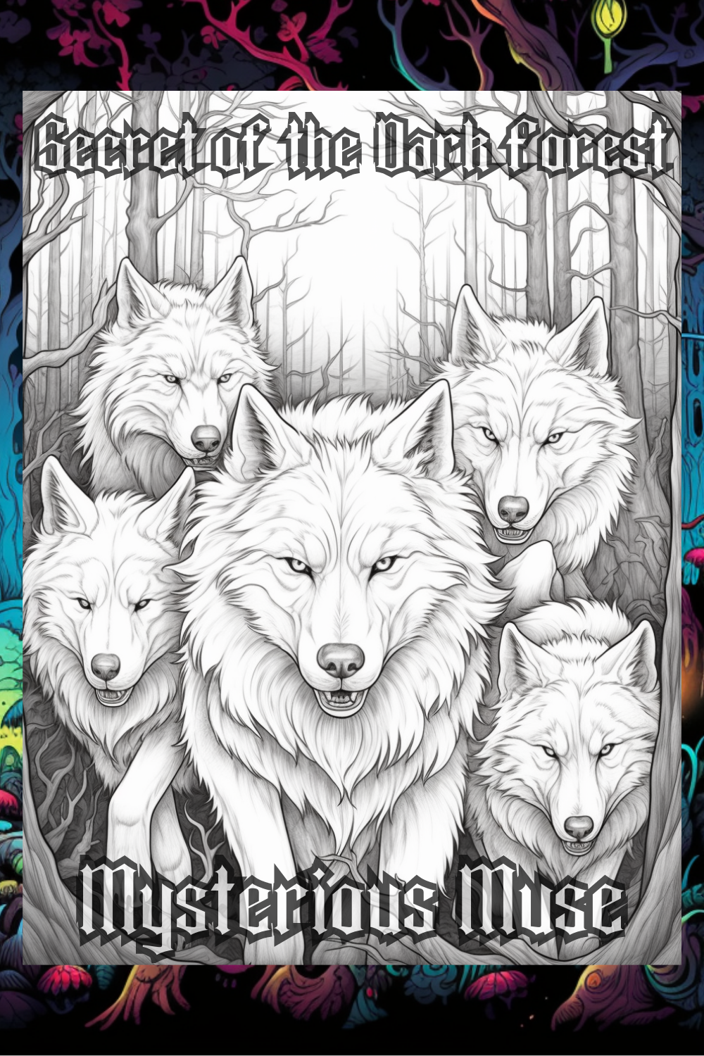 Scary Creatures and Monsters Collection Vol.1 by Mysterious Muse - Premium Coloring Book from Mysterious Muse - Just $18.99! Shop now at Mysterious Muse