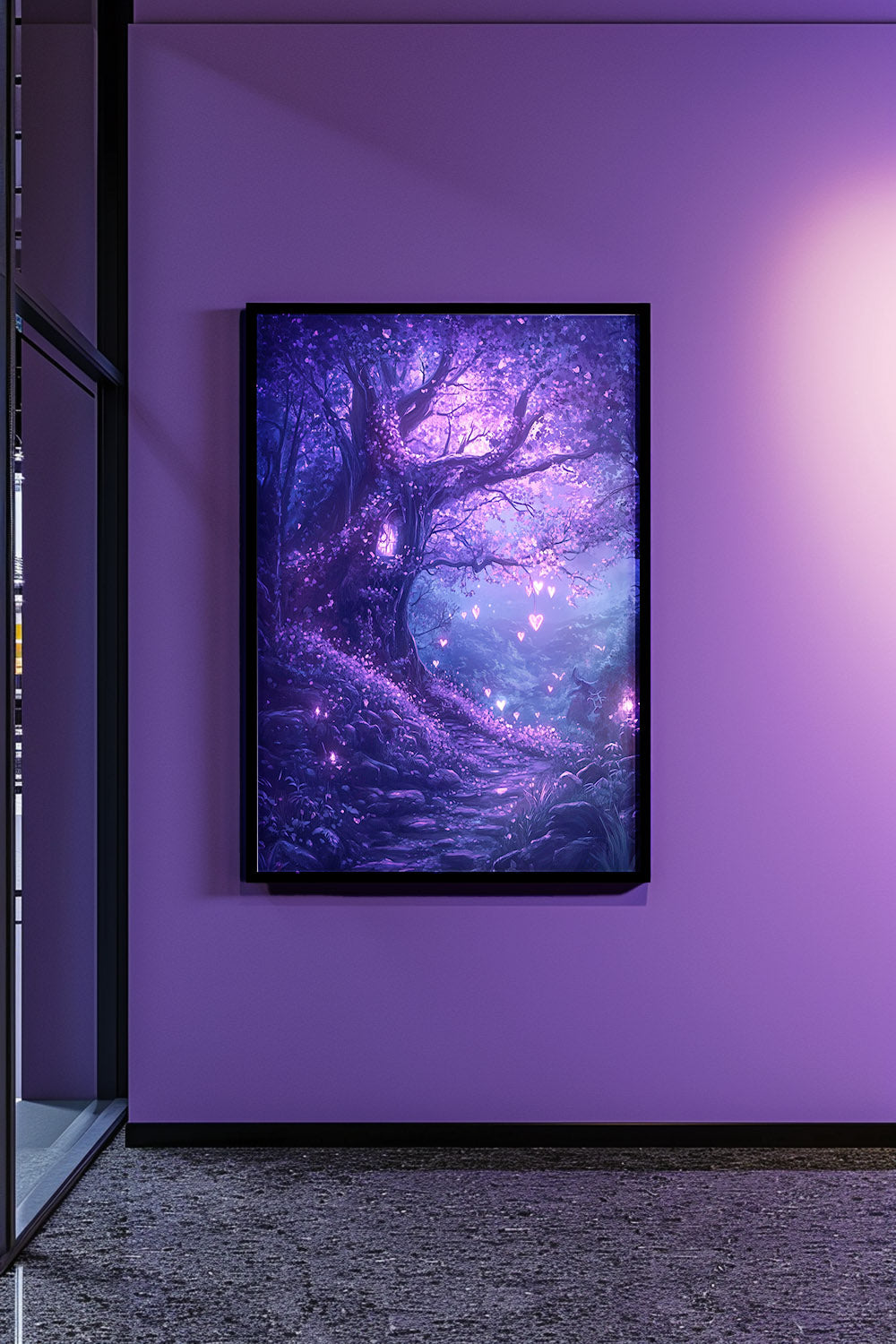 Luminary Hearts Path Matte Vertical Posters MysMuse. - Premium Matte Vertical Posters from MysMuse - Just $16.95! Shop now at Mysterious Muse