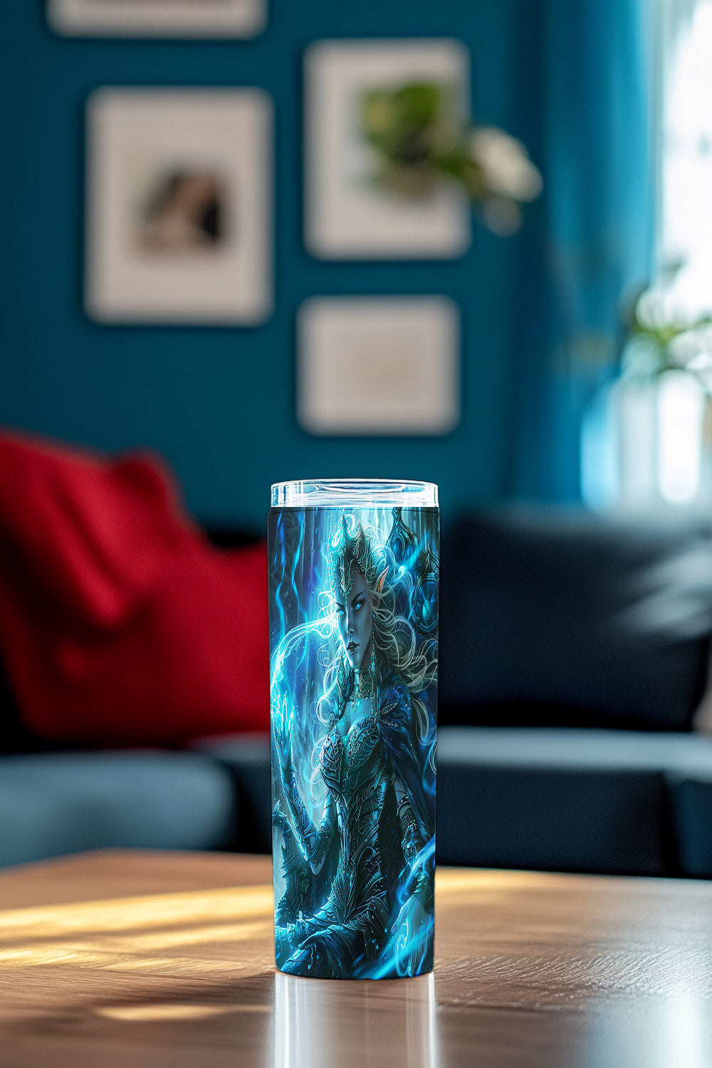 Frostborn Elven Empress Steel Tumbler Drinkware MysMuse - Premium Tumbler from MysMuse - Just $37.95! Shop now at Mysterious Muse