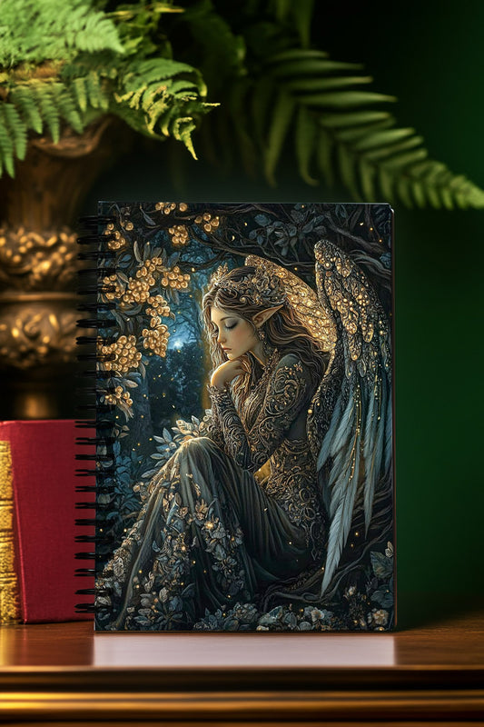 Celestial Dreamer Spiral Notebook MysMuse - Premium Spiral Notebook from MysMuse - Just $14.99! Shop now at Mysterious Muse