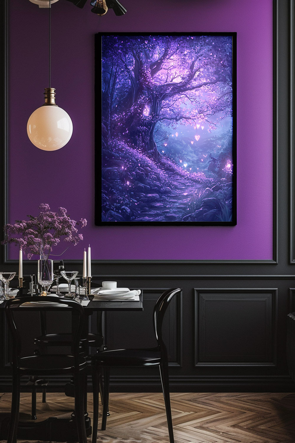 Luminary Hearts Path Matte Vertical Posters MysMuse. - Premium Matte Vertical Posters from MysMuse - Just $16.95! Shop now at Mysterious Muse