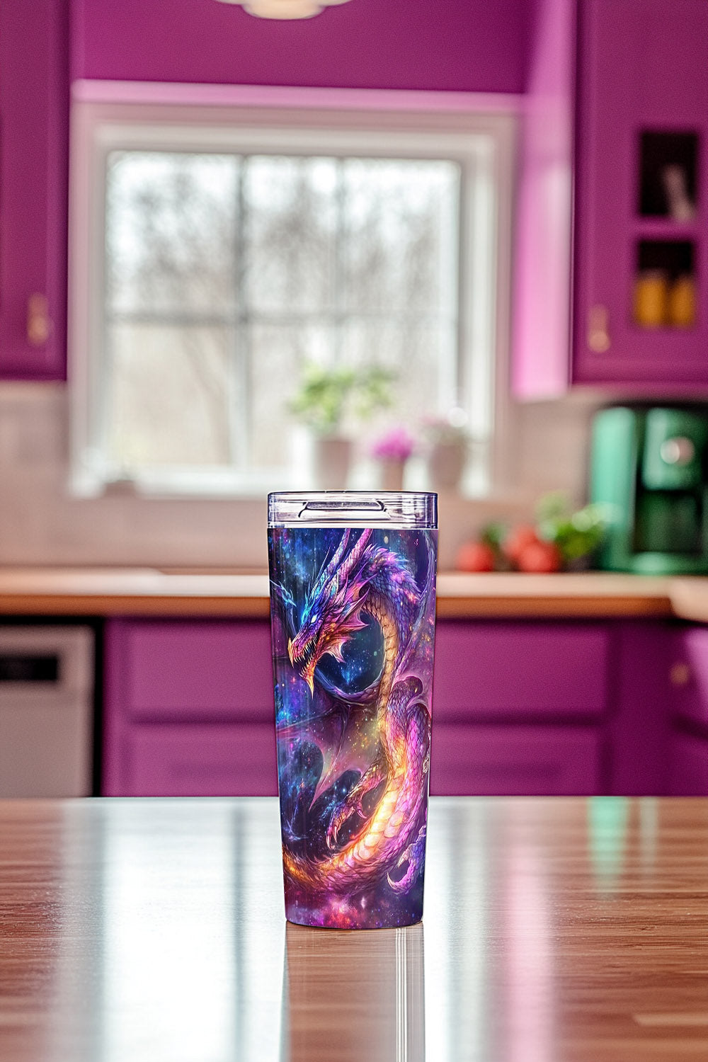 Celestial Scale Titan Steel Tumbler Drinkware MysMuse - Premium Tumbler from MysMuse - Just $37.95! Shop now at Mysterious Muse