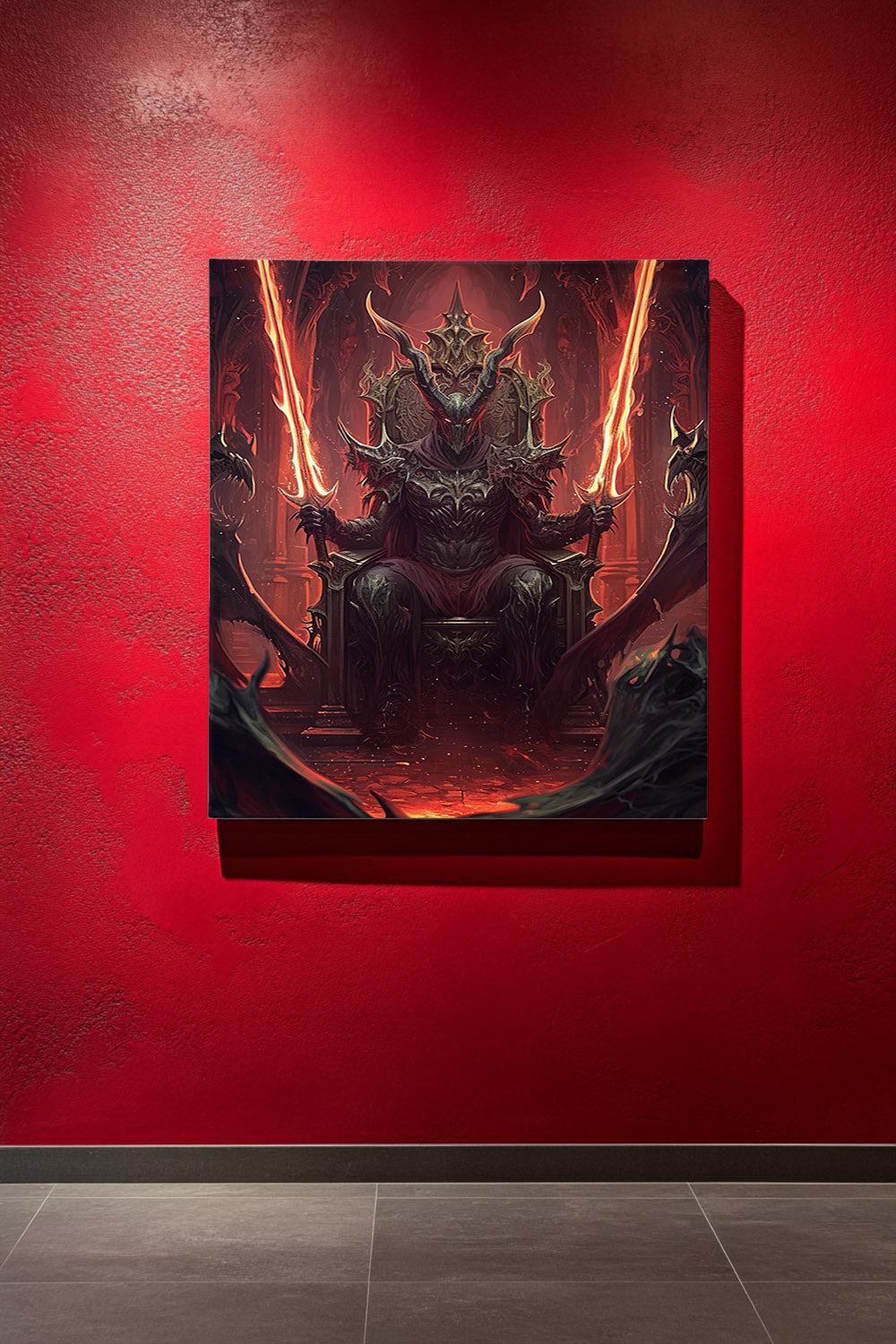 Demonic Dynasty Matte Canvas Prints MysMuse - Premium Matte Canvas Prints from MysMuse - Just $41.99! Shop now at Mysterious Muse