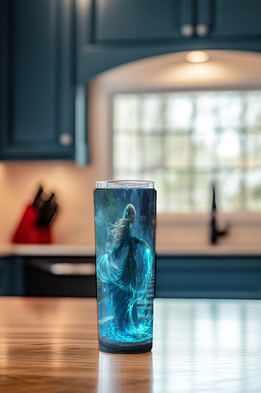 Tidecaller Enchantress Steel Tumbler Drinkware MysMuse - Premium Tumbler from MysMuse - Just $37.95! Shop now at Mysterious Muse