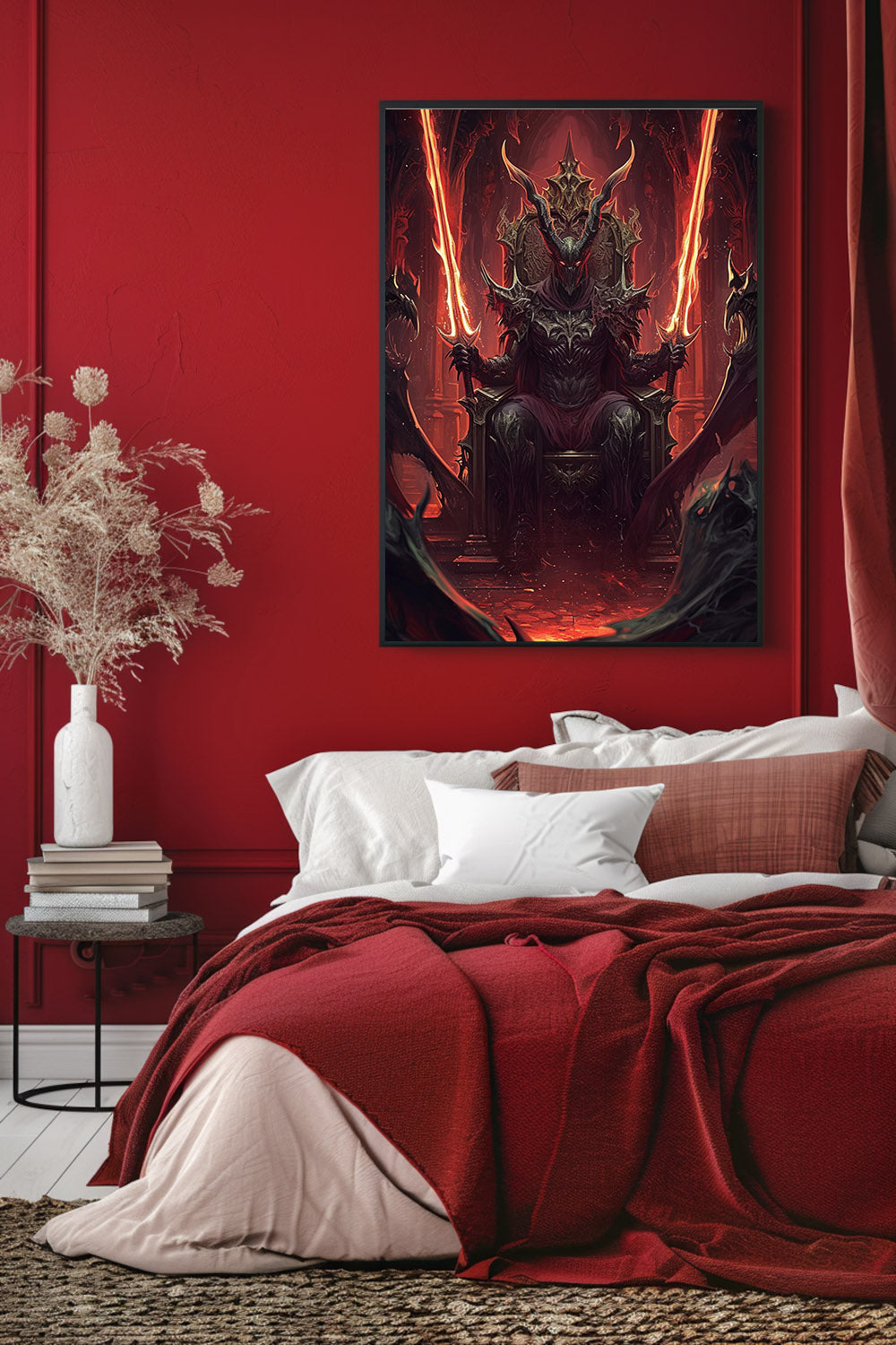 Demonic Dynasty Matte Vertical Posters MysMuse. - Premium Matte Vertical Posters from MysMuse - Just $16.95! Shop now at Mysterious Muse