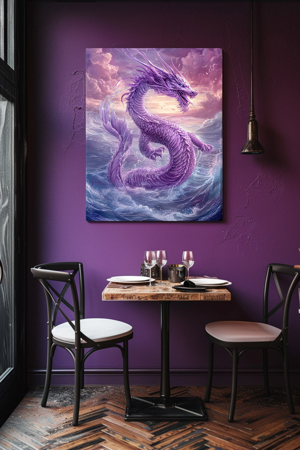 Stormcrest Leviathan Matte Canvas Prints MysMuse - Premium Matte Canvas Prints from MysMuse - Just $41.99! Shop now at Mysterious Muse