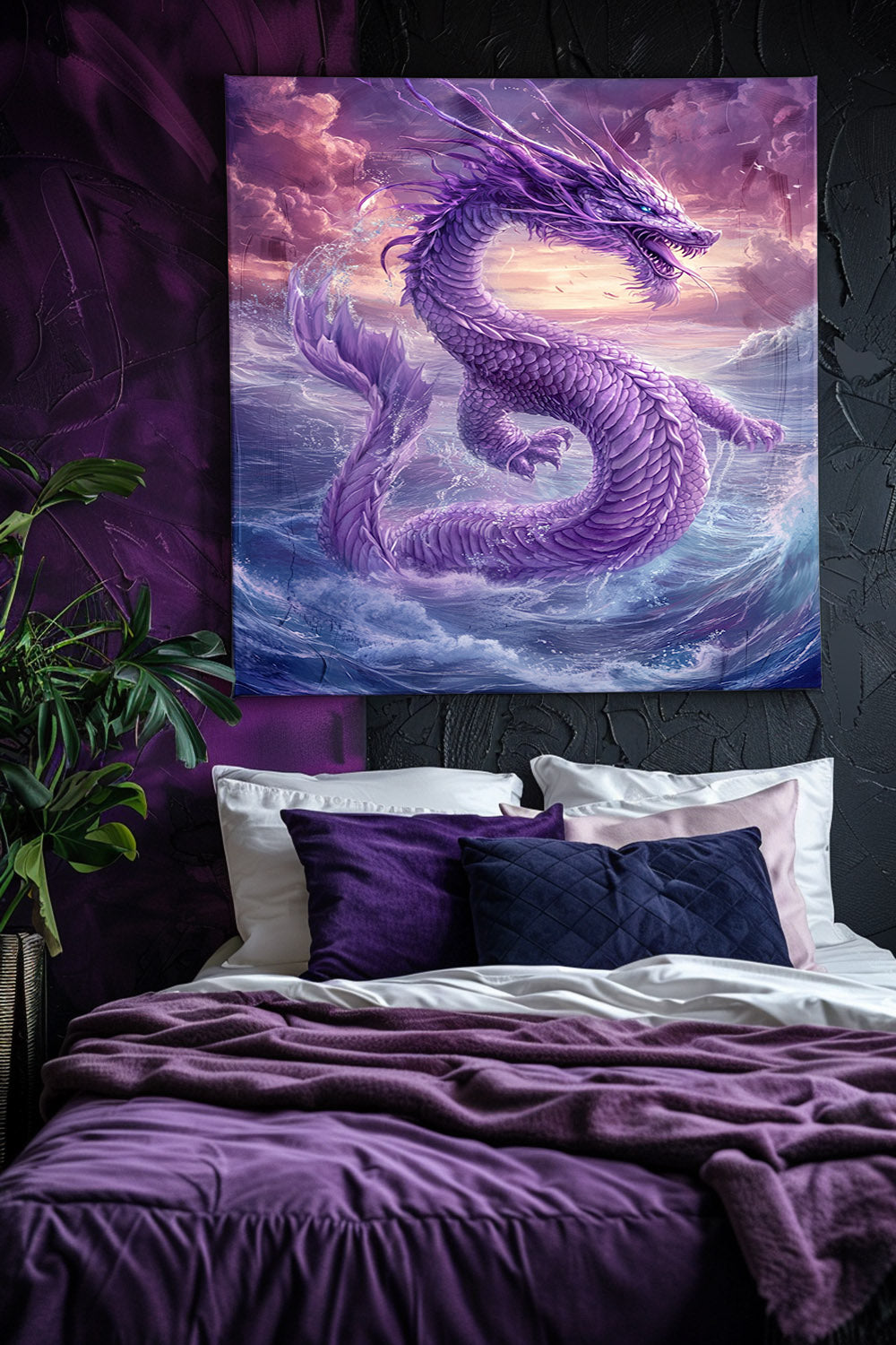 Stormcrest Leviathan Matte Canvas Prints MysMuse - Premium Matte Canvas Prints from MysMuse - Just $41.99! Shop now at Mysterious Muse