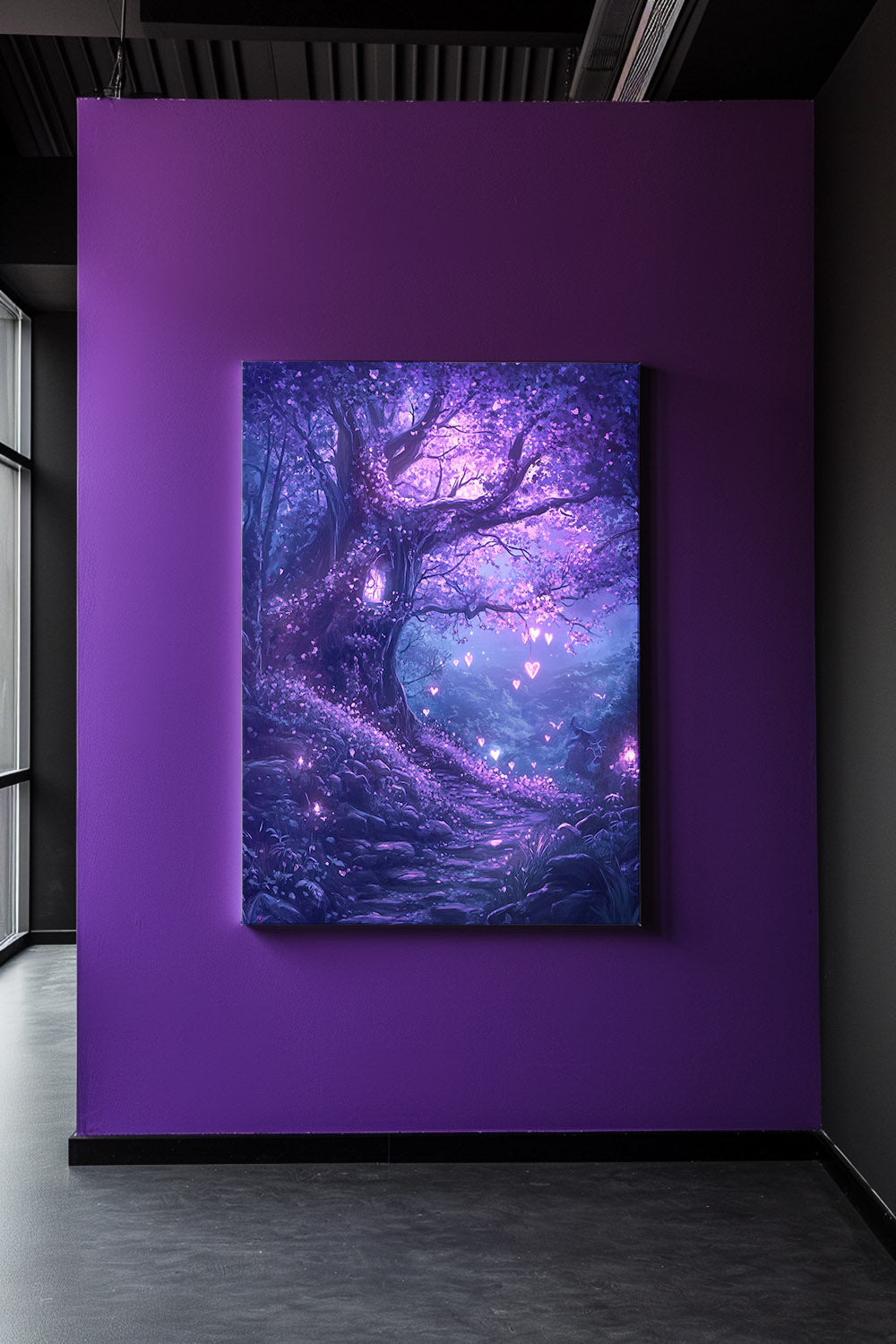 Luminary Hearts Path Matte Canvas Prints MysMuse - Premium Matte Canvas Prints from MysMuse - Just $41.99! Shop now at Mysterious Muse