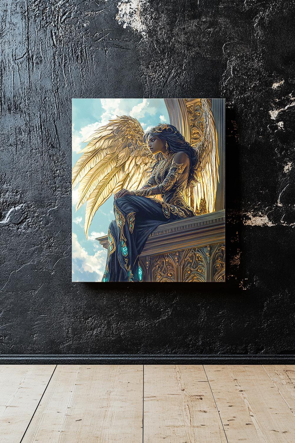 Aurethiel Sunwing Matte Canvas Prints MysMuse - Premium Matte Canvas Prints from MysMuse - Just $41.99! Shop now at Mysterious Muse