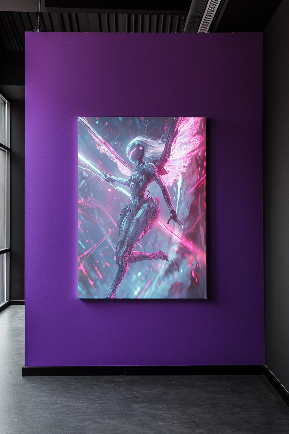 Aetherblade Valkyrie Matte Canvas Prints MysMuse - Premium Matte Canvas Prints from MysMuse - Just $41.99! Shop now at Mysterious Muse