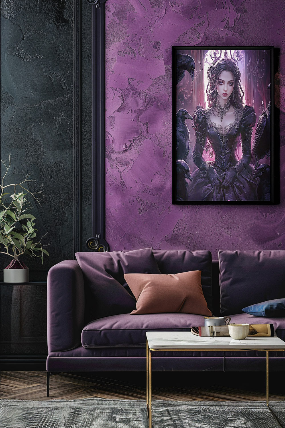 Ravenna Nocturne Matte Vertical Posters MysMuse. - Premium Matte Vertical Posters from MysMuse - Just $16.95! Shop now at Mysterious Muse